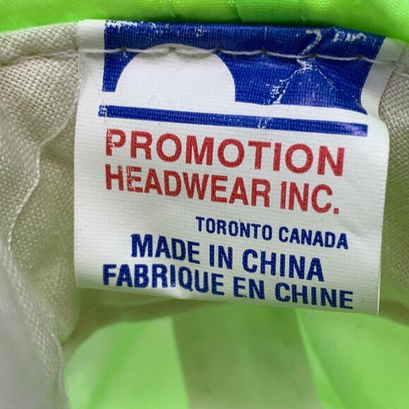 Vintage Green Baseball Cap with Logo - Picture 10 of 11